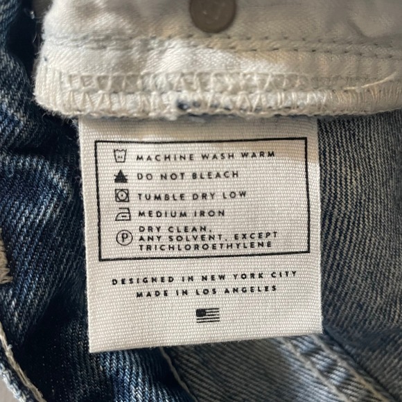 AYR Jeans Distressed Medium Wash Button Fly Fray Hem Women's 27 - Picture 8 of 12